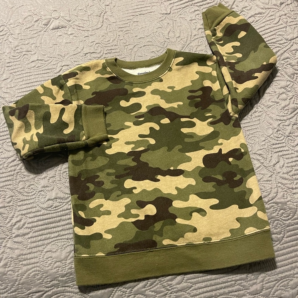 Boys’ Camouflage Sweatshirt 5T